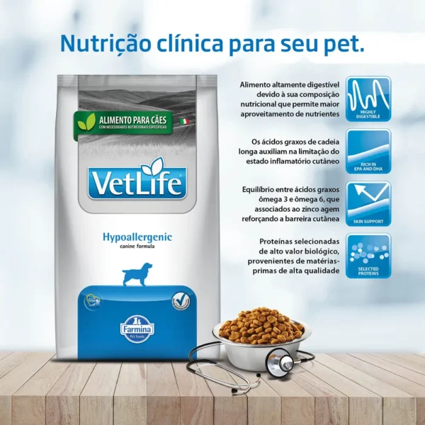 Vet Life Canine Hypoallergenic 2kg - Image 3