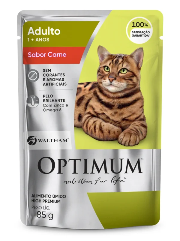 Sachê Optimum Cat Carne 85g