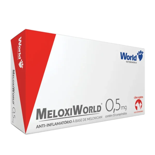 MeloxiWorld Anti-inflamatório 0,5mg Caixa com 10 Comprimidos