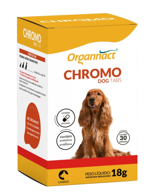 Chromo Dog Tabs 18g Organnact