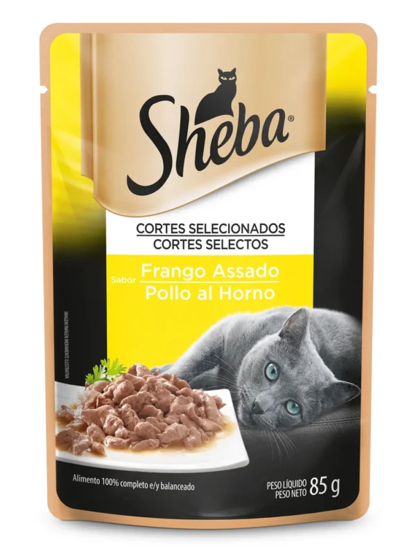 Sachê Sheba Gato Adulto Frango Assado 85g