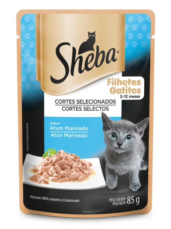 Sachê Sheba Gato Filhote Atum Marinado 85g