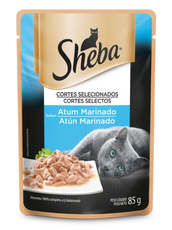 Sachê Sheba Gato Adulto Atum Marinado 85g