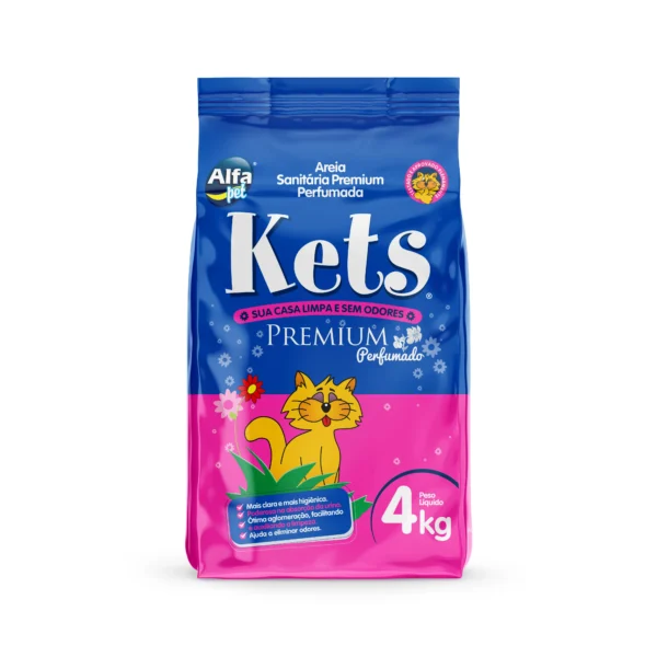 Areia Kets Premium Perfumada 4kg